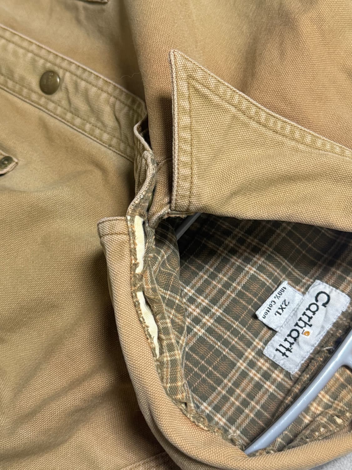 칼하트 헤비셔츠 2XL 상품이미지4