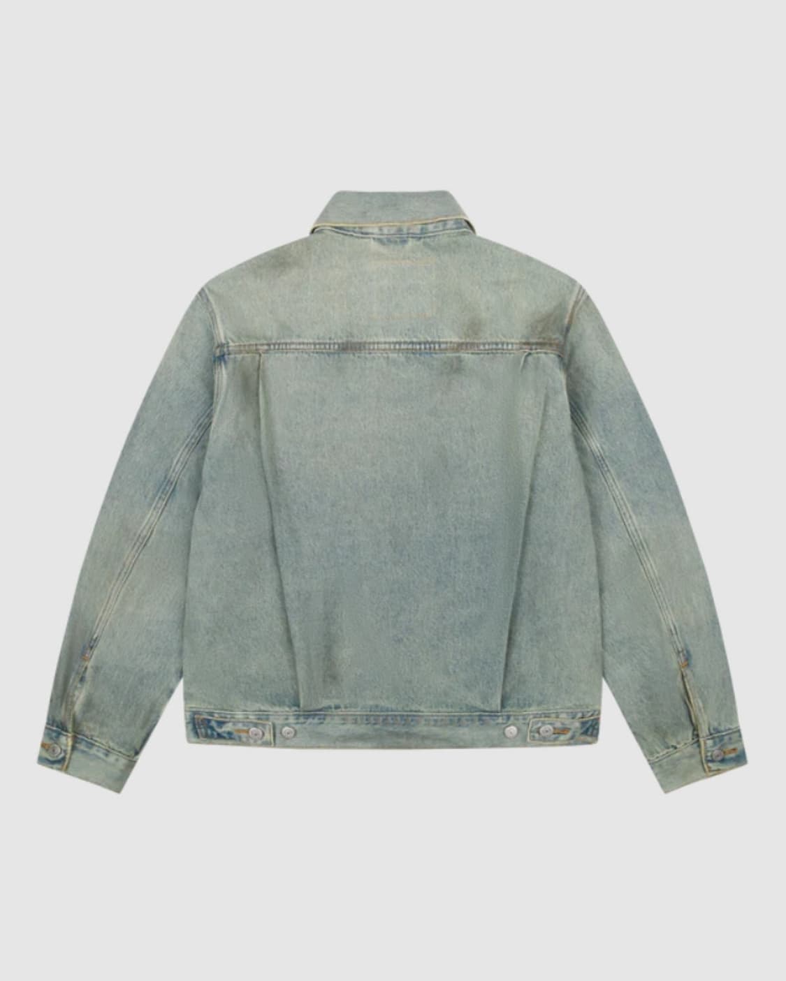 M] 데님티어스 x 리바이스 더티 워시 타입2 자켓 라이트 워시 상품이미지2