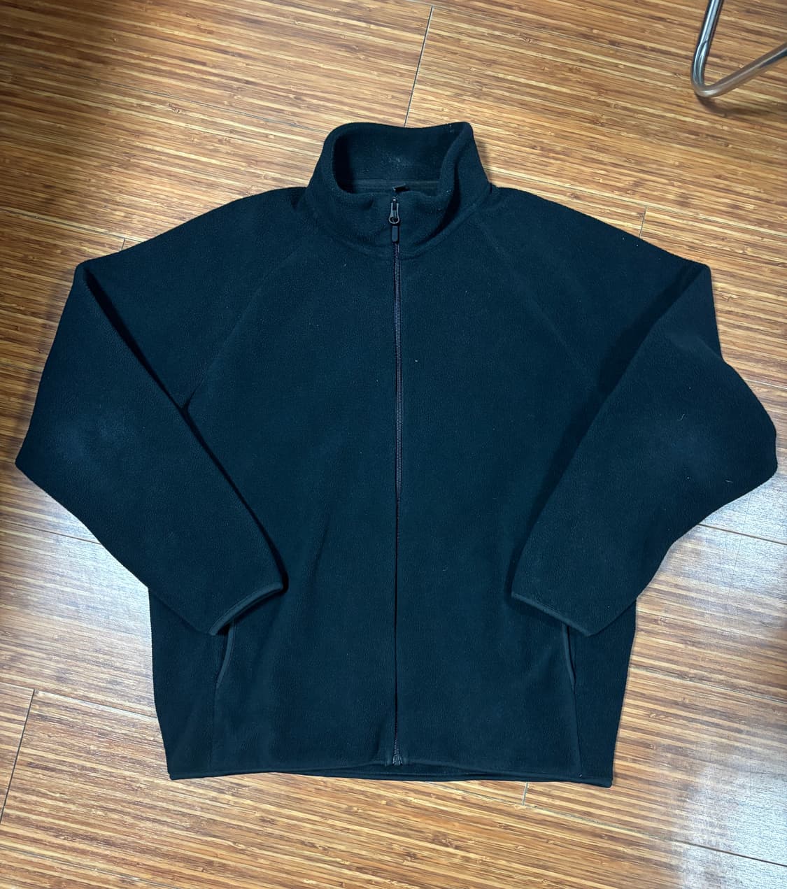 유니클로 후리스 블랙 XL 상품이미지1