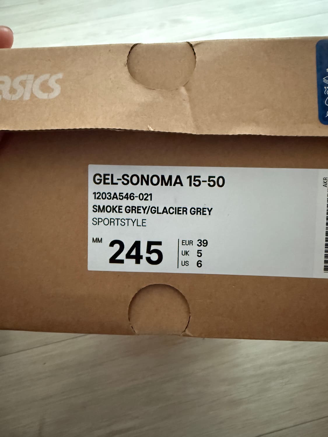 아식스 젤 소노마 15-50 스모크그레이 245 상품이미지2