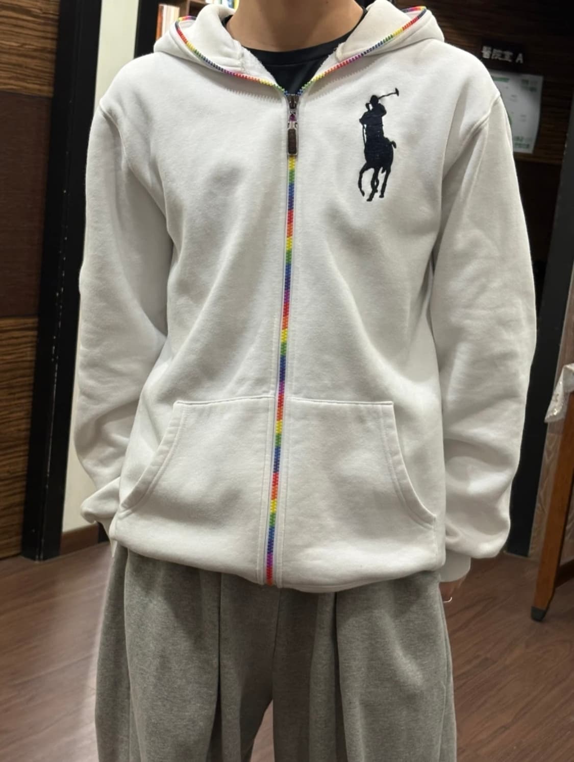 폴로 빅포니 후드집업 팔아여 상품이미지1