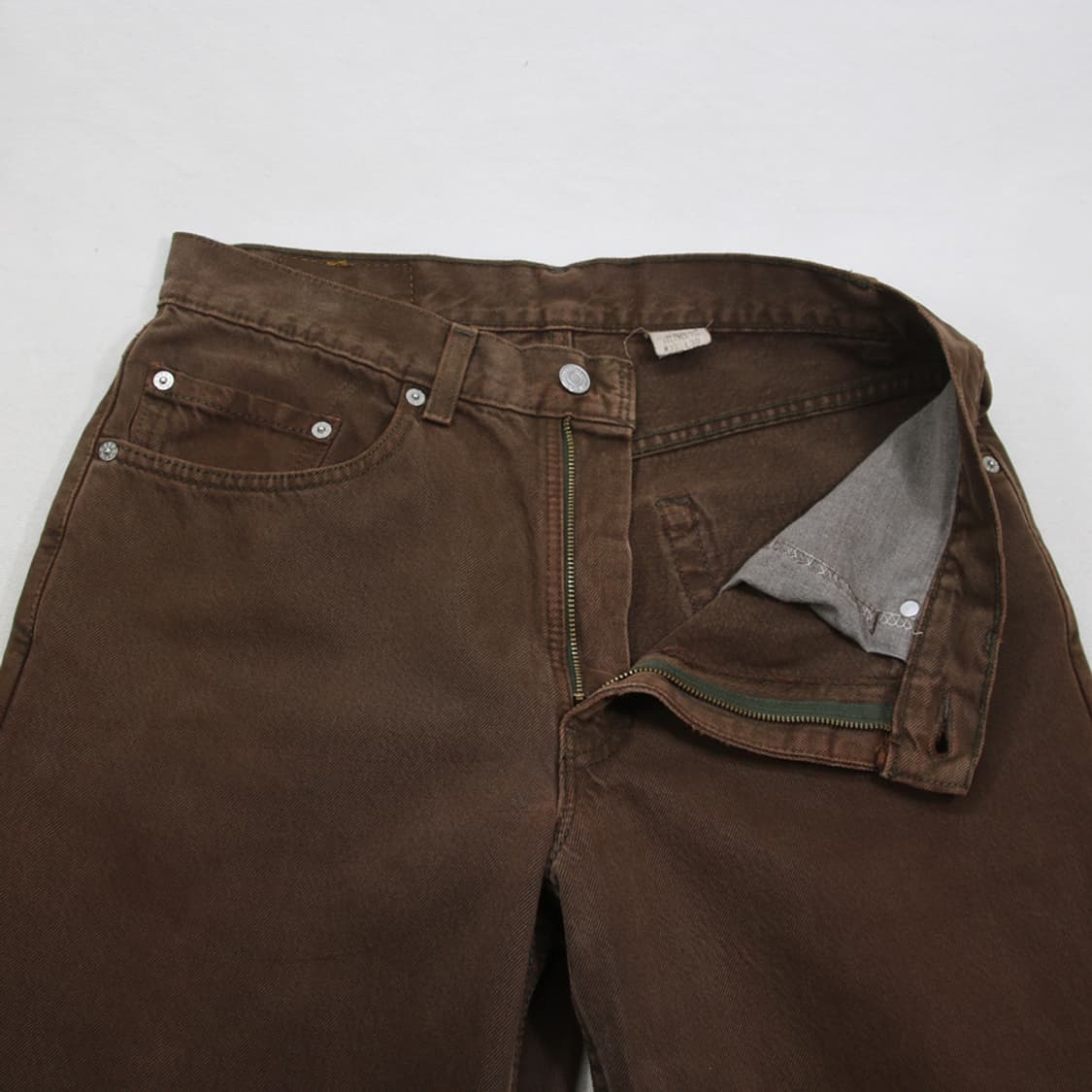 (착용컷) USA 리바이스 550 브라운 진 (남성용 31) 상품이미지6