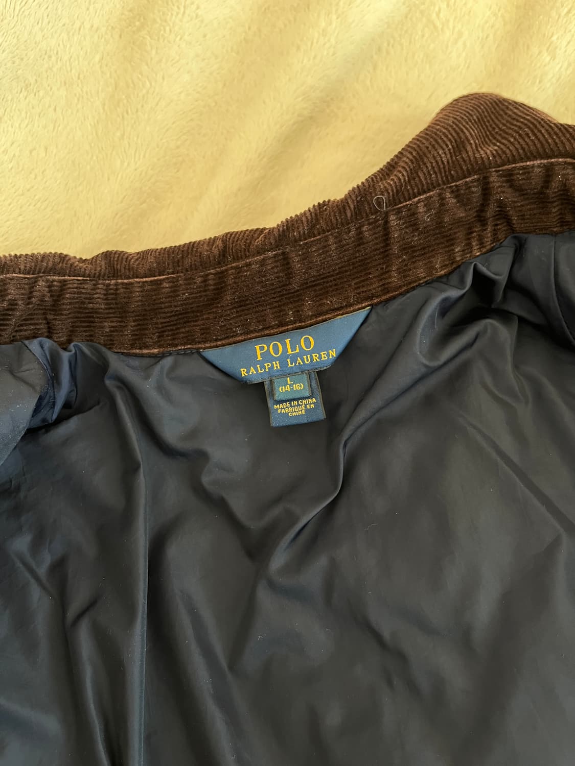 폴로 빅키즈(164cm 50kg 여성 착용) 네이비 상품이미지2