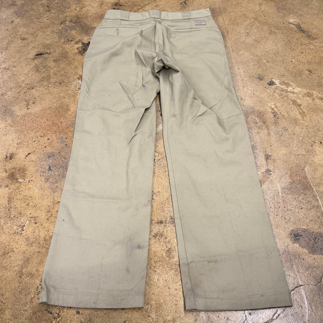 [정품] YKK 카키 베이지 기본 면바지 b10 상품이미지3