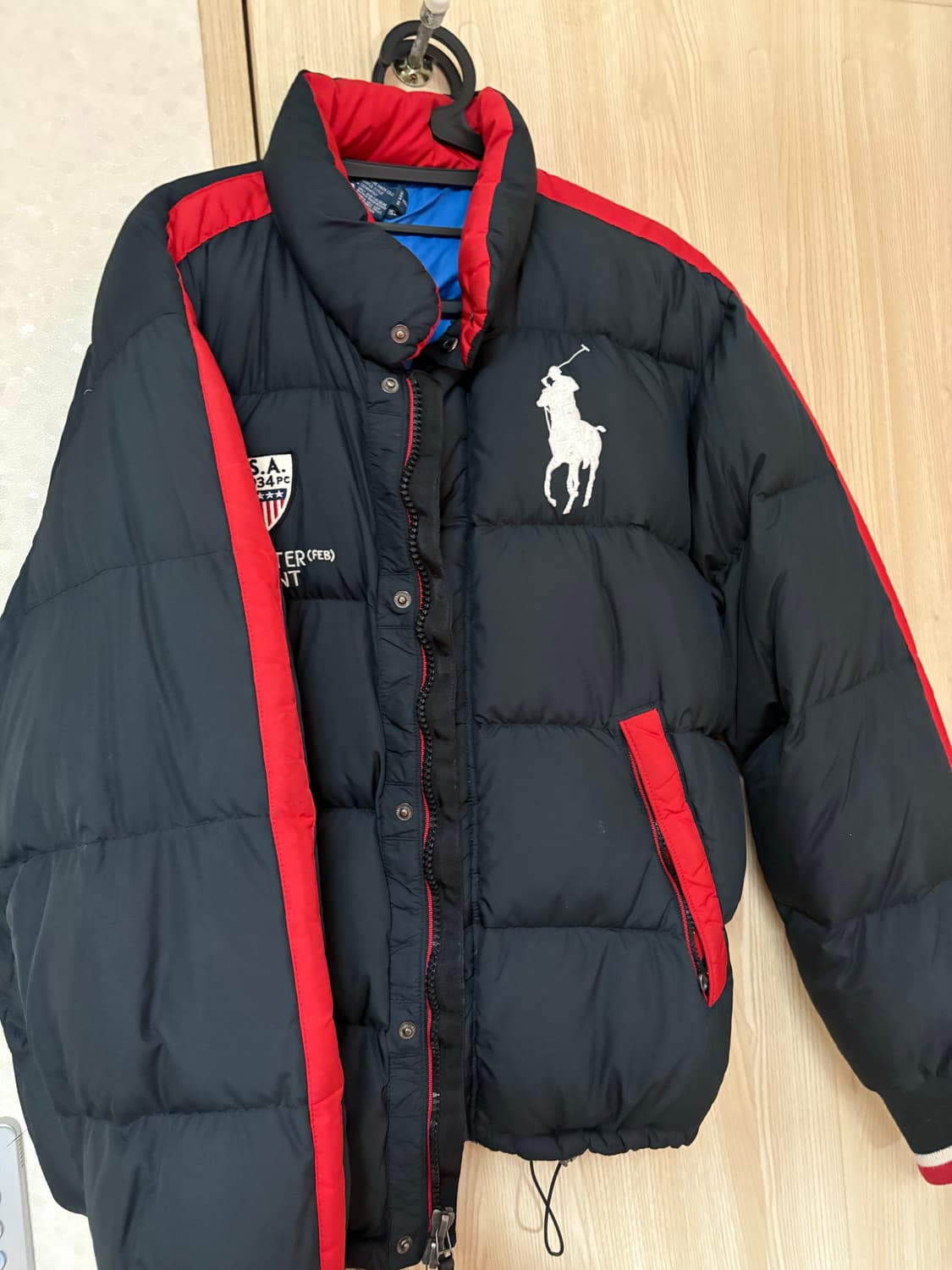 폴로 usa 패딩입니다! 상품이미지3