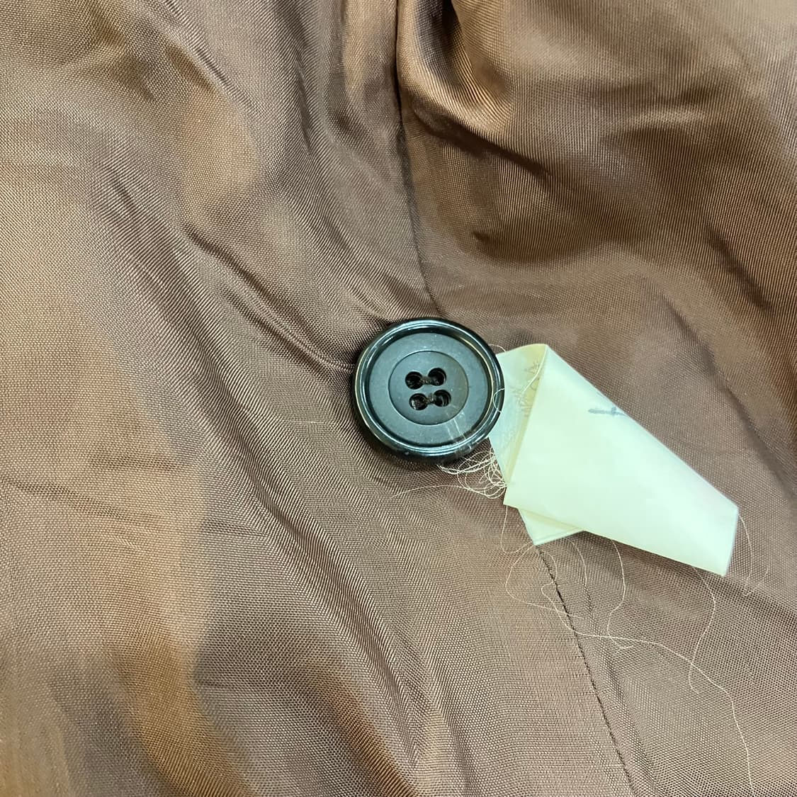 Y's 요지야마모토 브라운 더블 브레스트 블레이저 상품이미지6