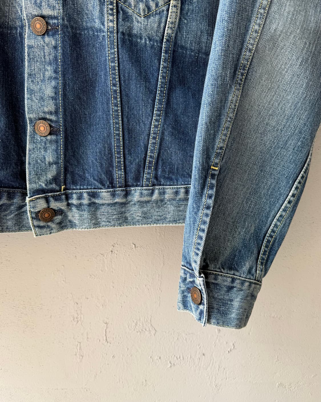 LVC 557xx 1961 type-3 FOLK CITY 데님 트러커자켓 상품이미지5