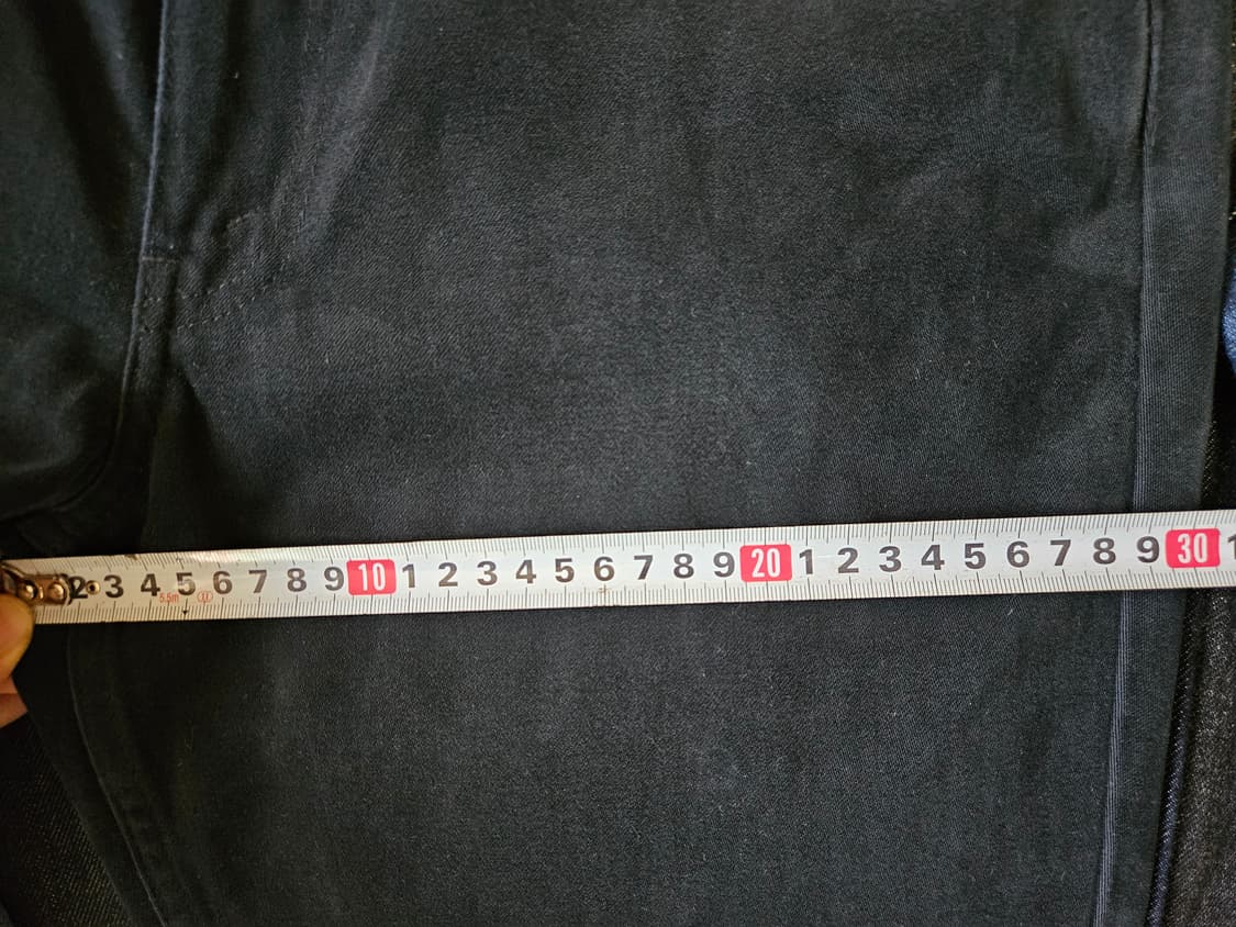 00s jp 517-38 levis 33 x 33 부츠컷 블랙진 리바이스 상품이미지5