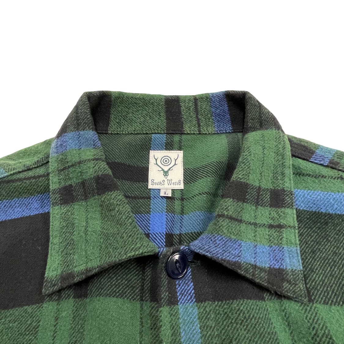 사우스2웨스트8 체크 셔츠 L 상품이미지4