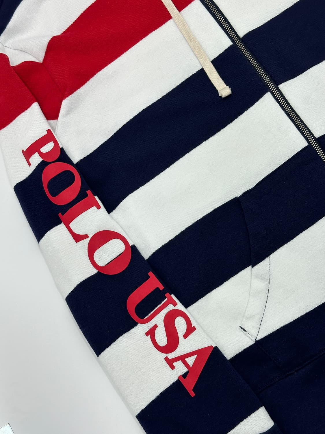 Polo 폴로 랄프로렌 USA 스트라이프 후드티 상품이미지2