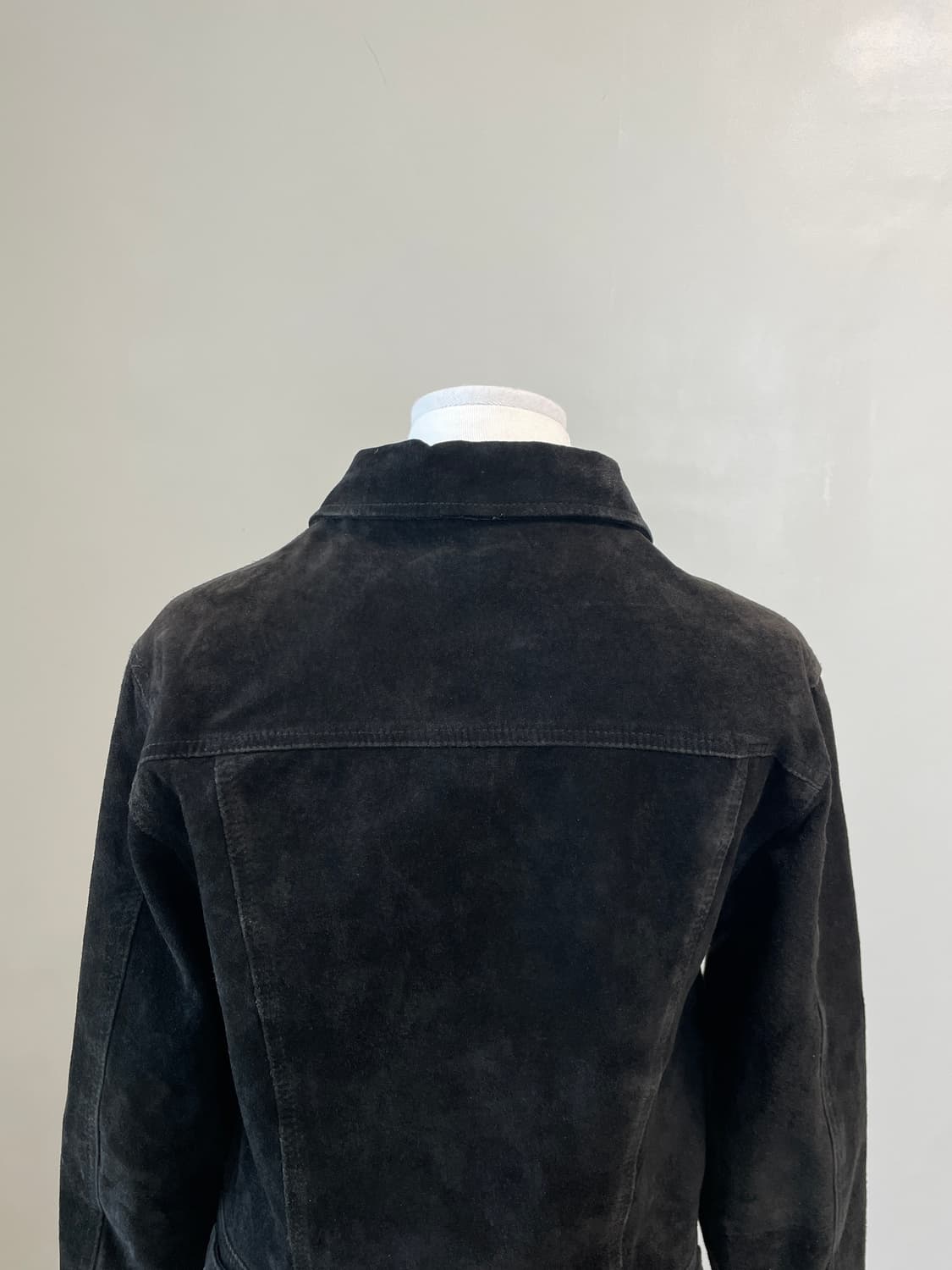 빈티지 donna 돈피 스웨이드 트러커 실버은장 자켓 J03915 상품이미지6