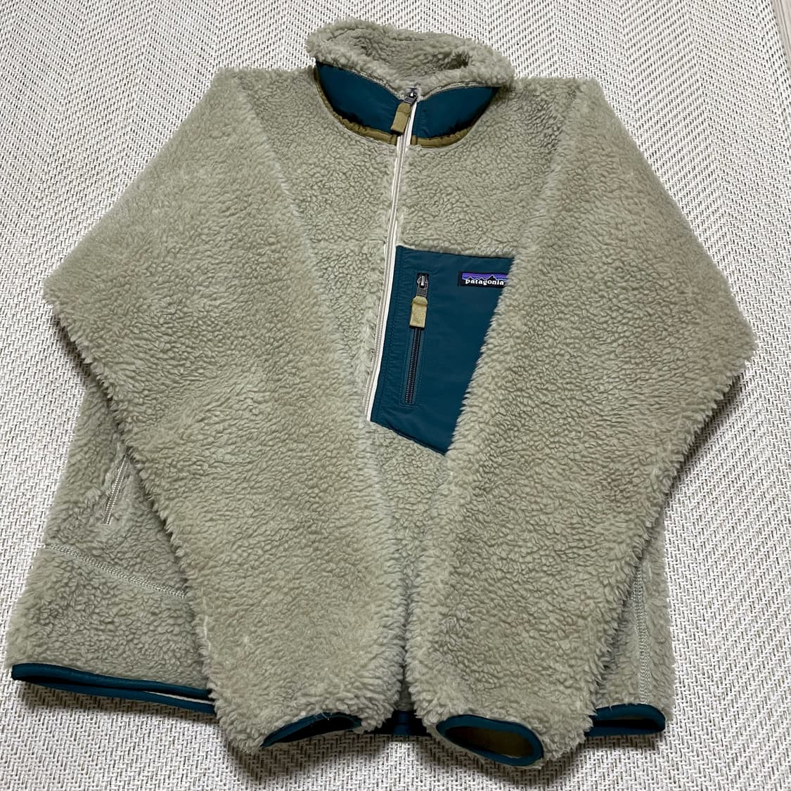 파타고니아 클래식 레트로X 자켓 펠리컨 다크 보레알리스 그린 S 상품이미지2