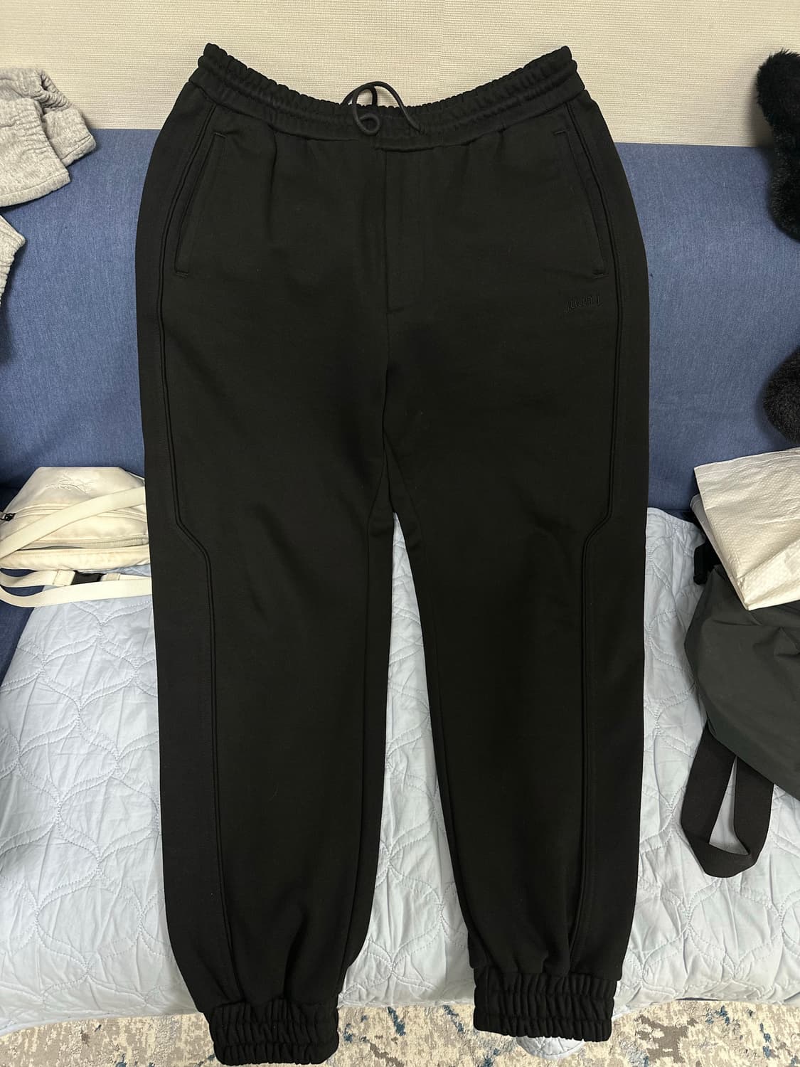 준지 조거팬츠 블랙 상품이미지1