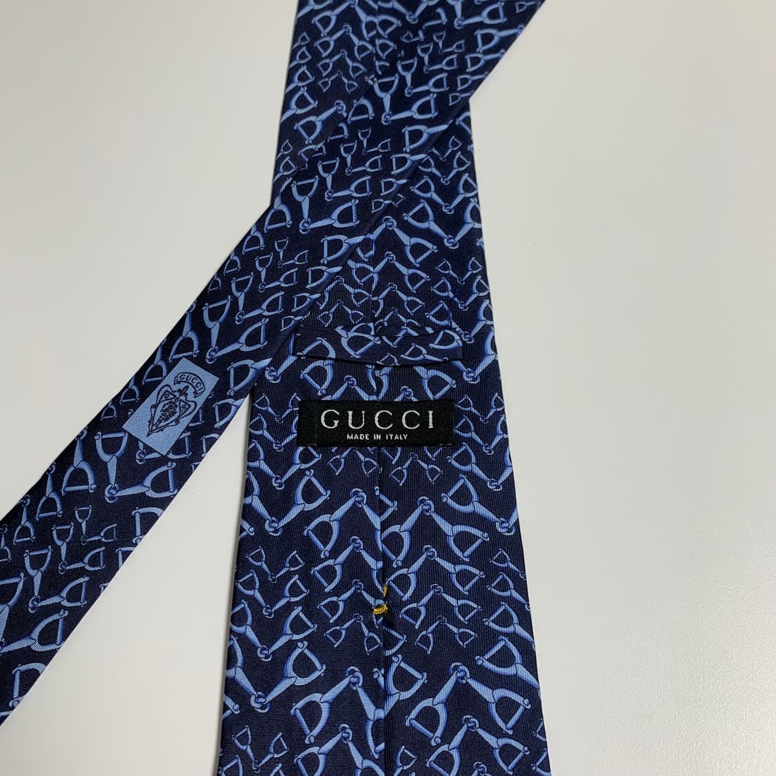 구찌(GUCCI) 명품넥타이 기하학적패턴 100실크 9.5cm 상품이미지5