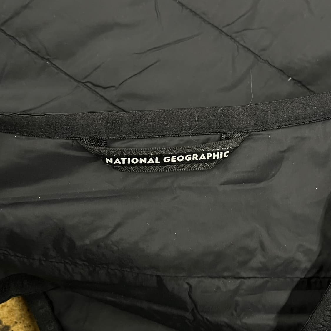 [정품/L] 내셔널지오그래픽 블랙 패딩 자켓 b10 상품이미지7