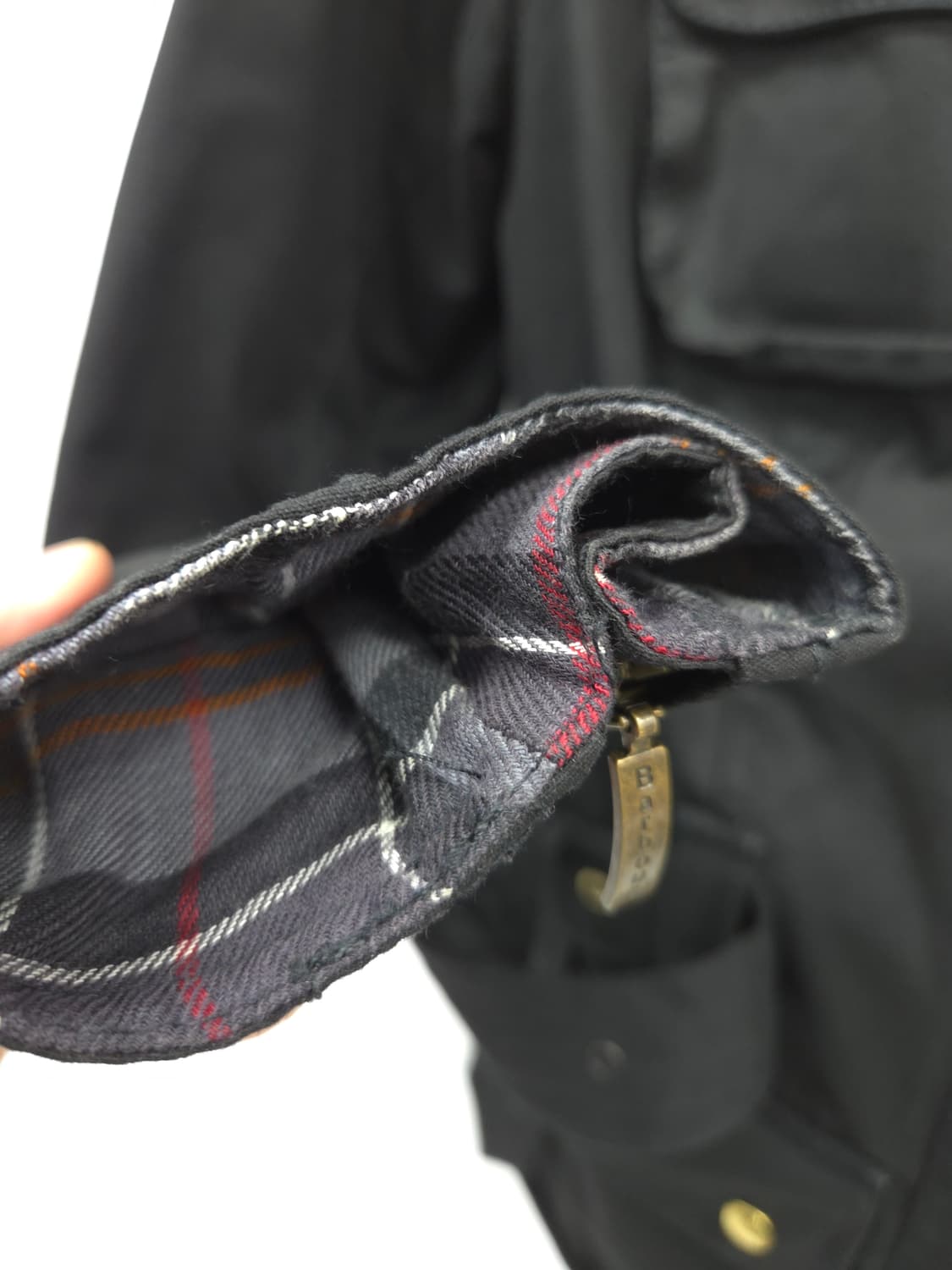 8 바버 인터내셔널 블랙 여성 왁스 자켓 상품이미지6