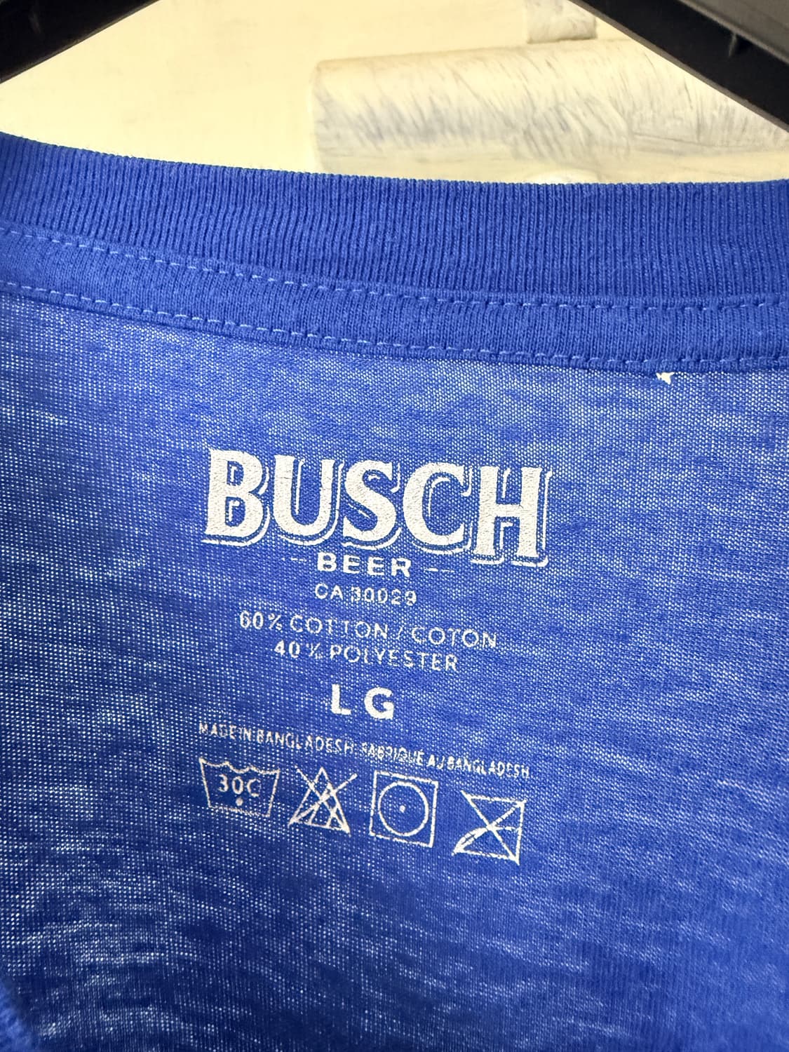  Busch beer vintage t shirt 티셔츠 상품이미지3