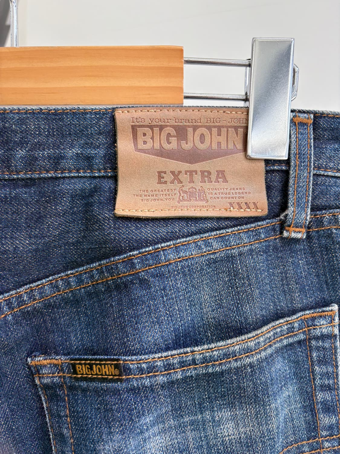BIG JOHN (Made in Japan) 데님팬츠 상품이미지6
