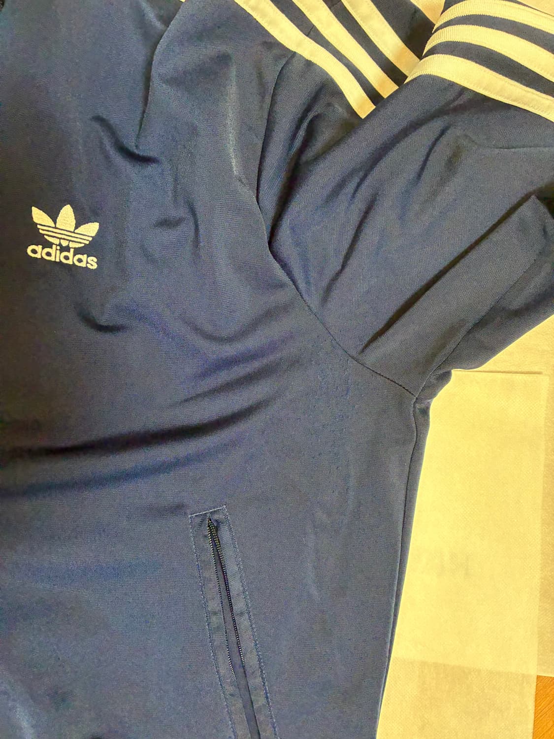 아디다스 져지 M size 네이비 상품이미지4