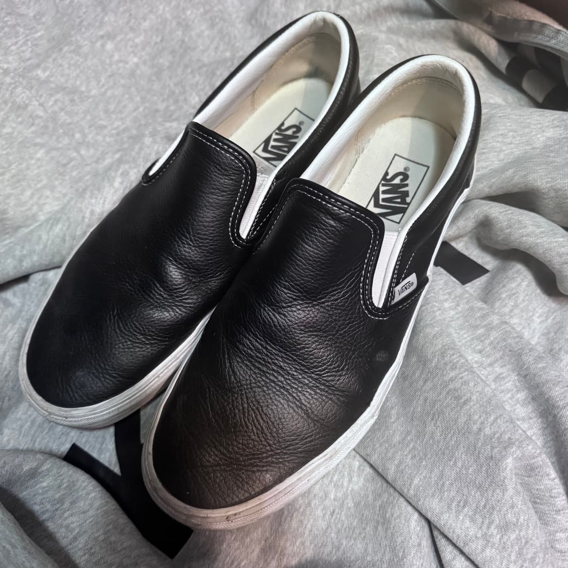 반스 레더 슬립온 상품이미지1