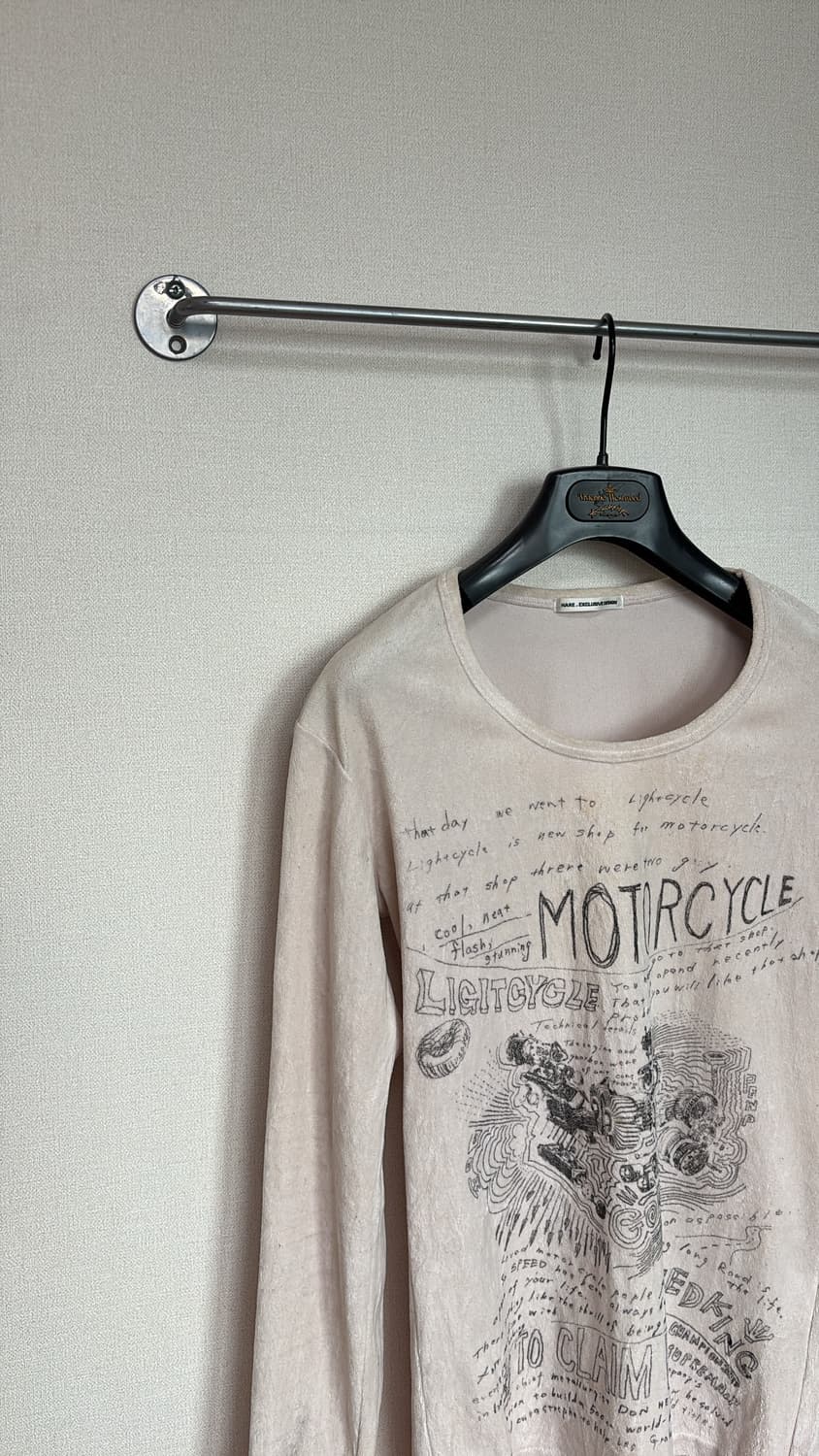 Motorcycle Sketch Longsleeve 상품이미지5
