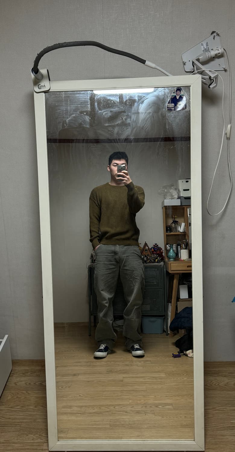 American apparel 올리브 니트 상품이미지4