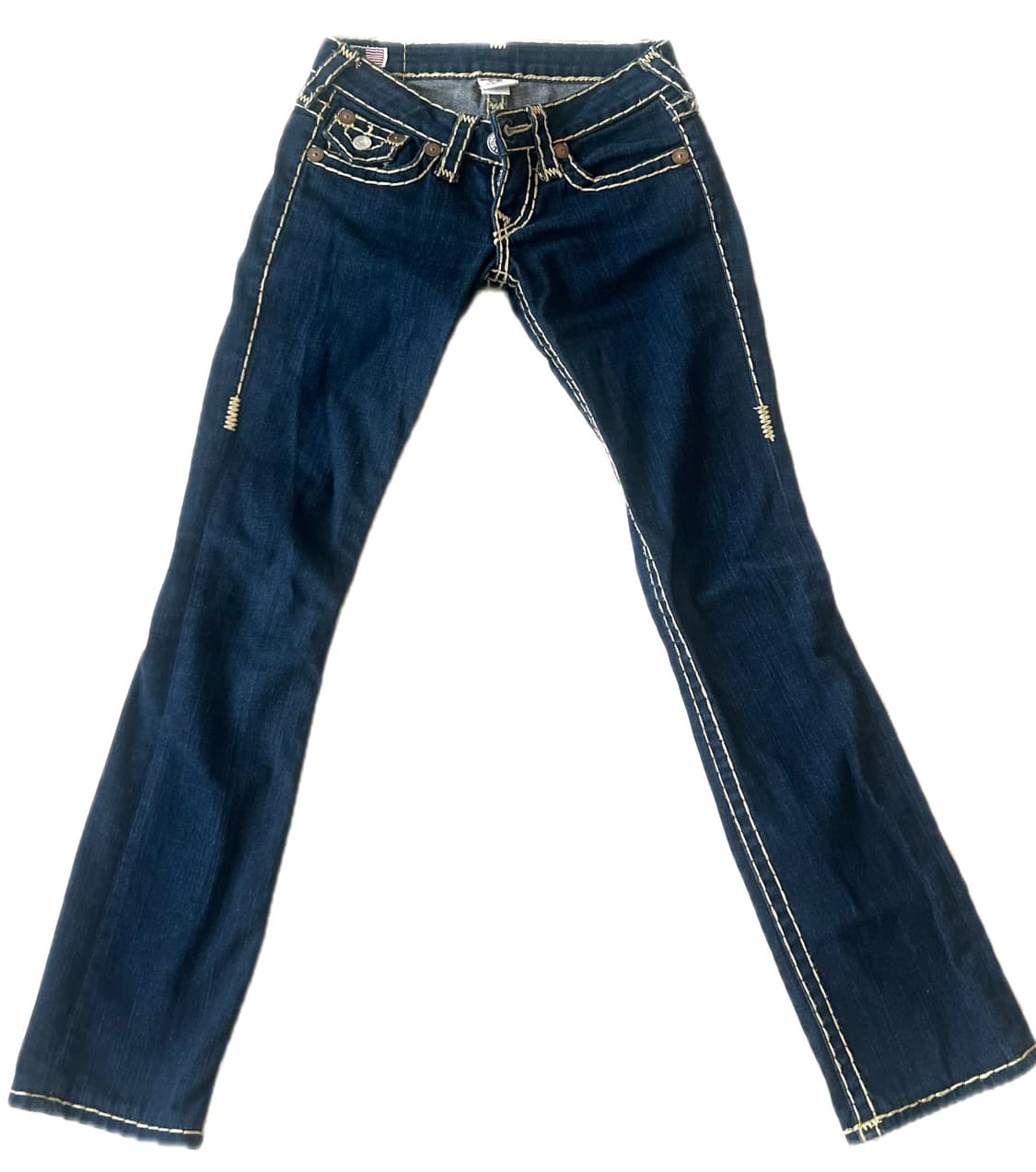 트루릴리전 바지 s 로우라이즈 데님  상품이미지1