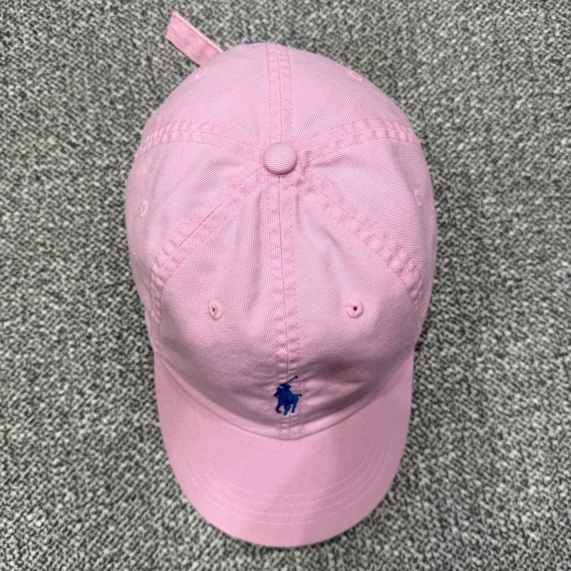 F 폴로랄프로렌 핑크 블루포니 볼캡 모자 상품이미지3