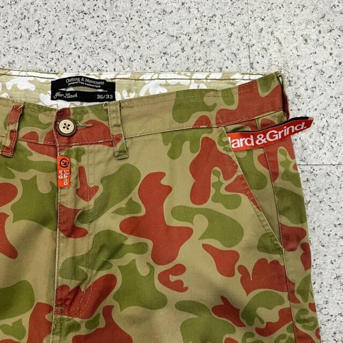 스탠다드 앤 그라인드 카모 팬츠 (35) 상품이미지2