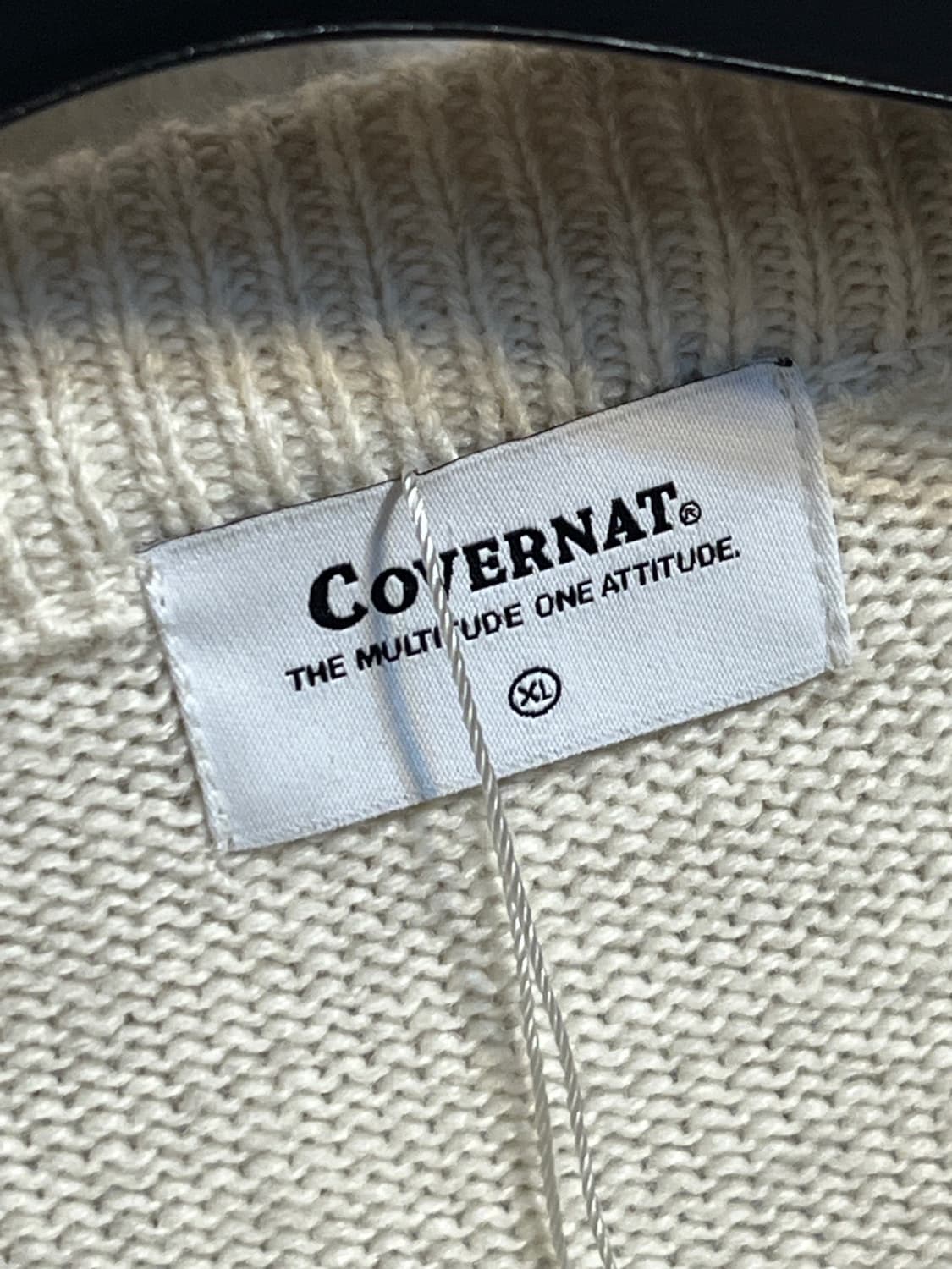 커버낫 램스울 C로고 니트 (346) 상품이미지4