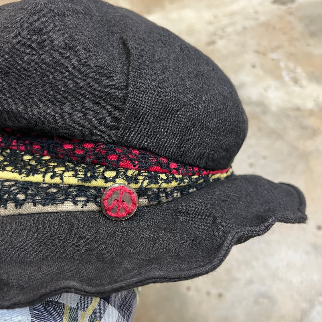 CA4LA 린넨 와이어 언발 버킷햇 상품이미지2