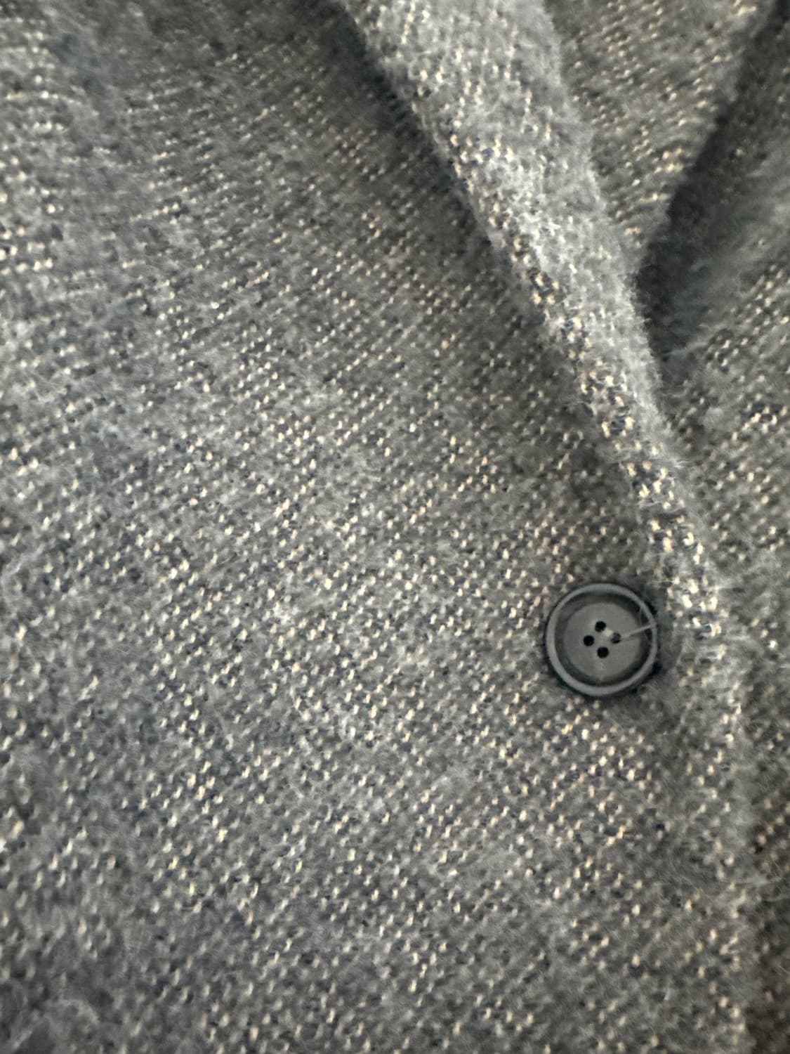 자라 오버핏 그레이 울블랜드 코트 상품이미지3