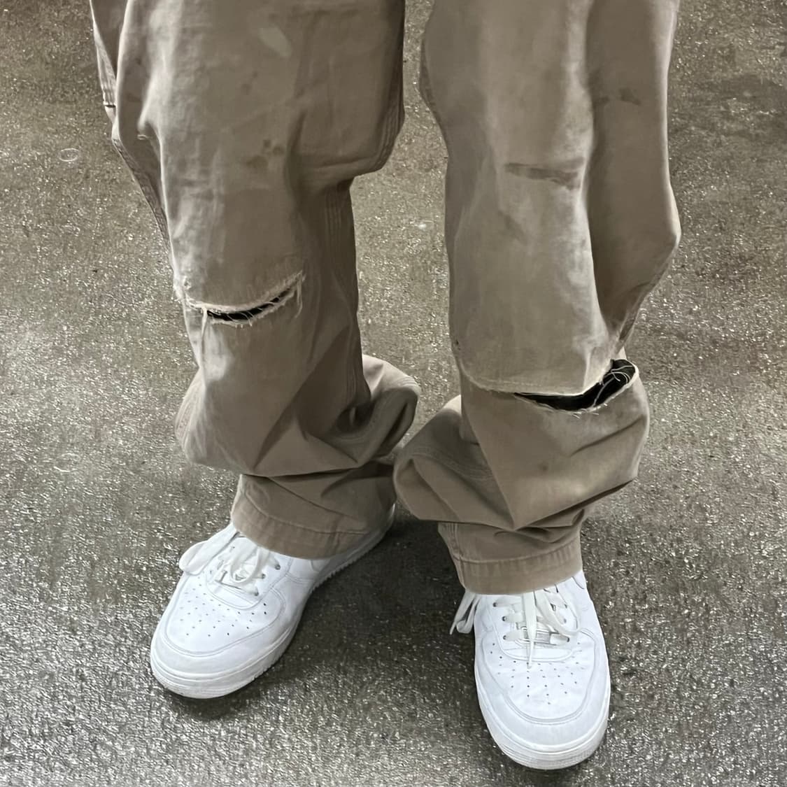 Carhartt 데미지 카펜터 팬츠 (36“) 상품이미지2