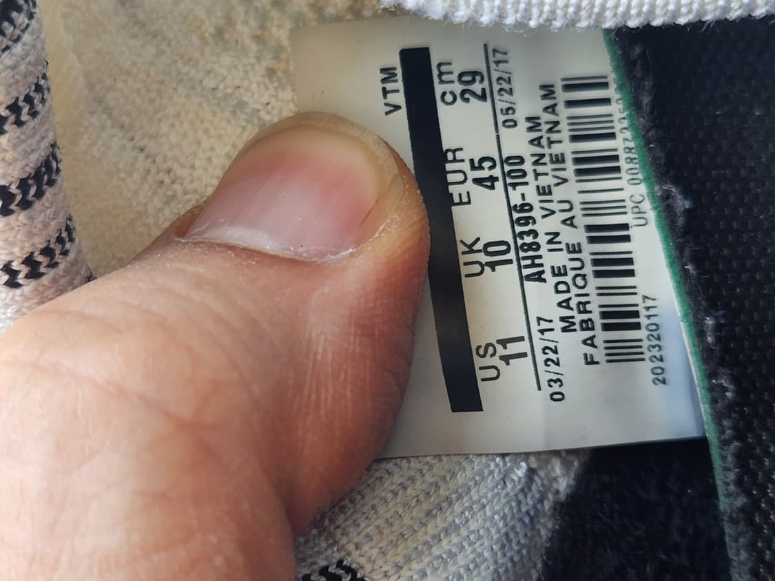 나이키 플라이니트 트레이너 화이트 블랙 2017 (290) 상품이미지7