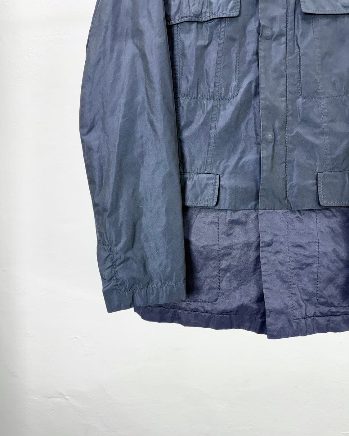 질샌더 비트윈 블랙퍼플 잉크 필디드 자켓 상품이미지4