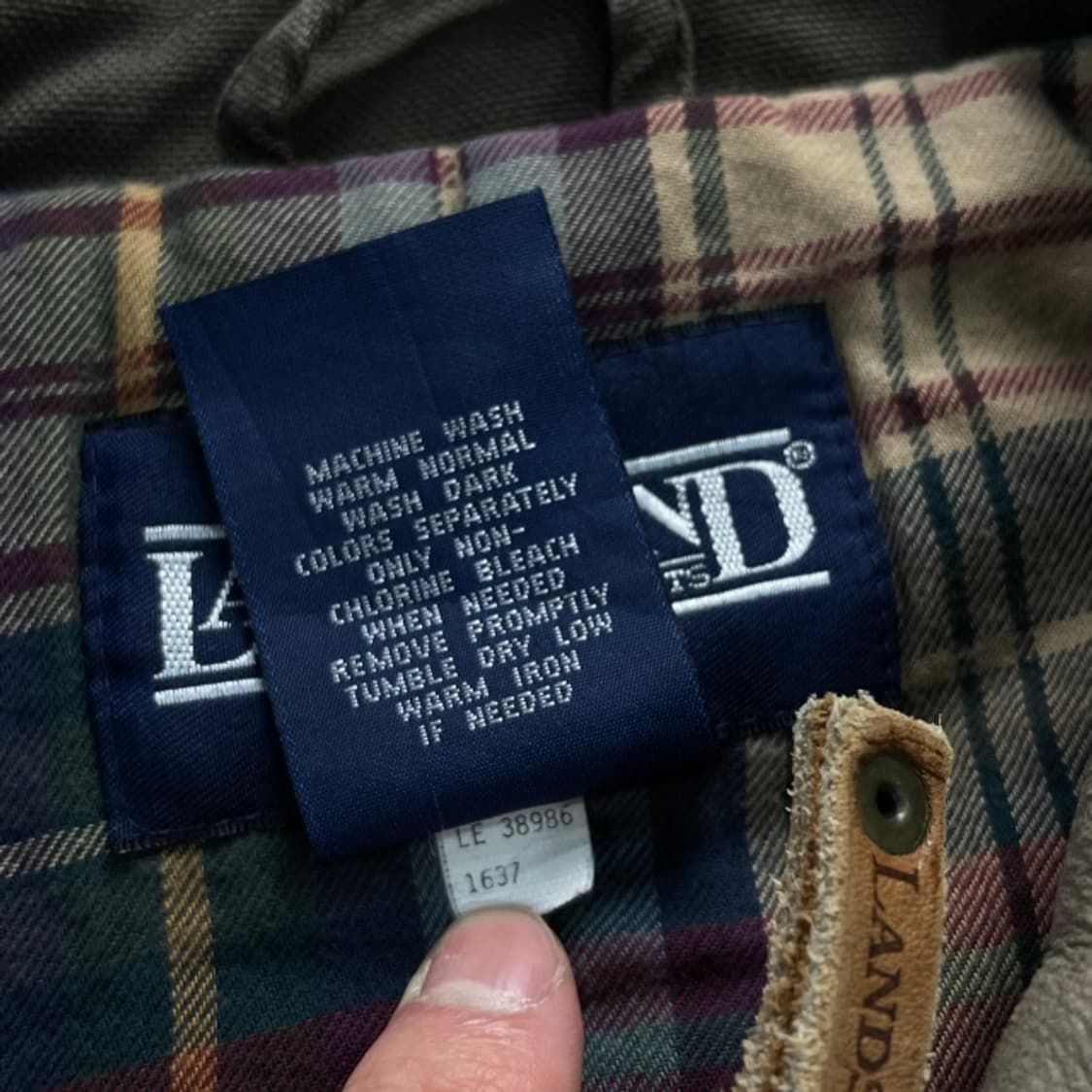 100 랜드스 엔드 워크자켓 상품이미지4