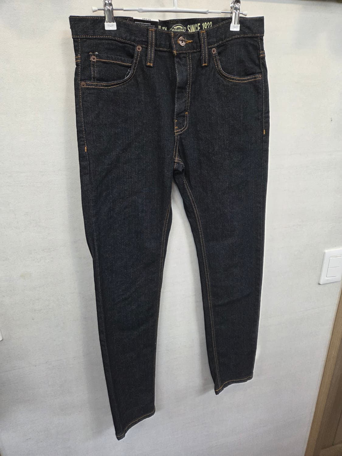 디키즈 5포켓 생지 데님팬츠 슬림핏 28 상품이미지5