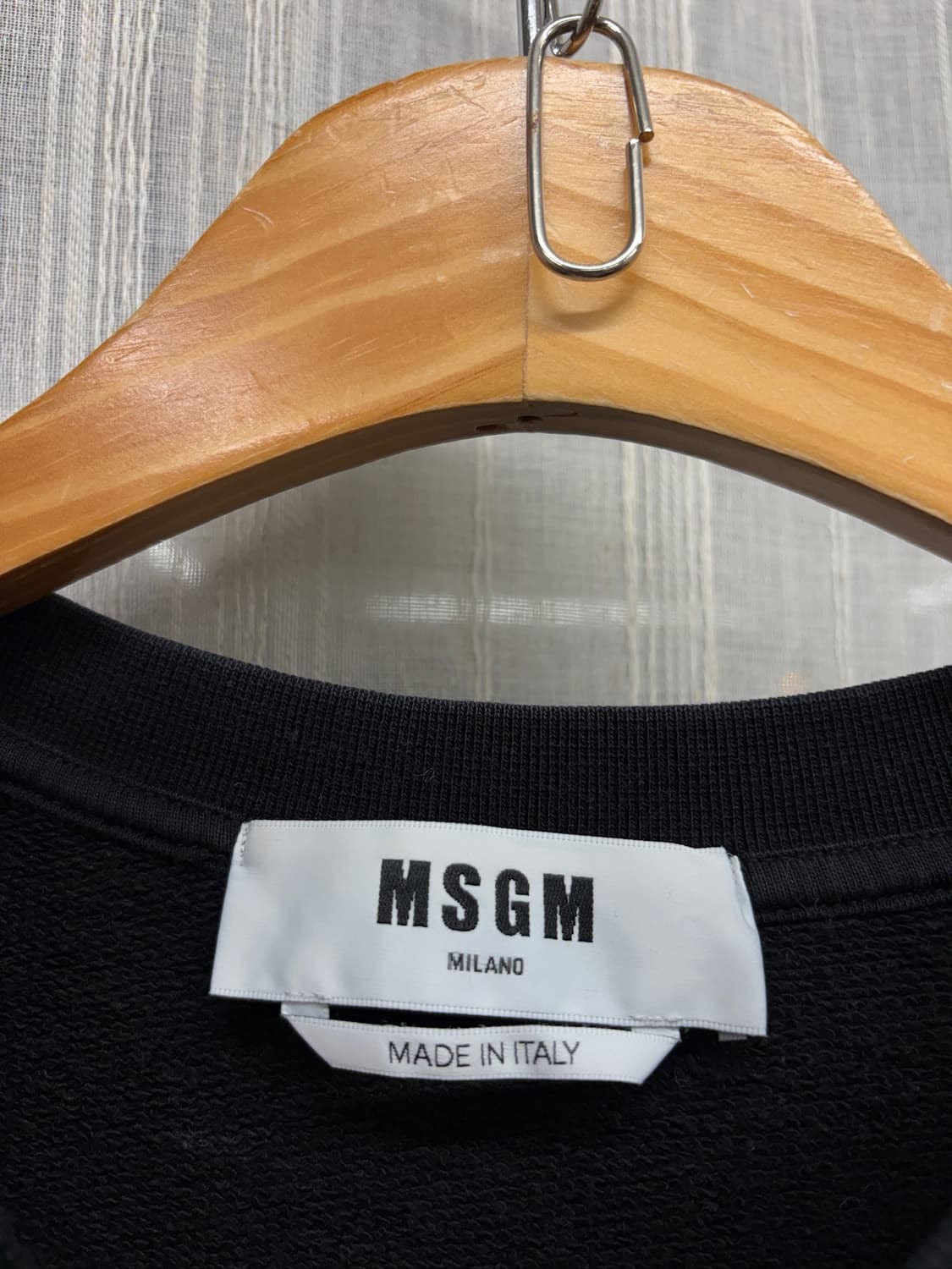 MSGM 밀라노 로고 맨투맨 MSGM Milano Logo Sweats 상품이미지3