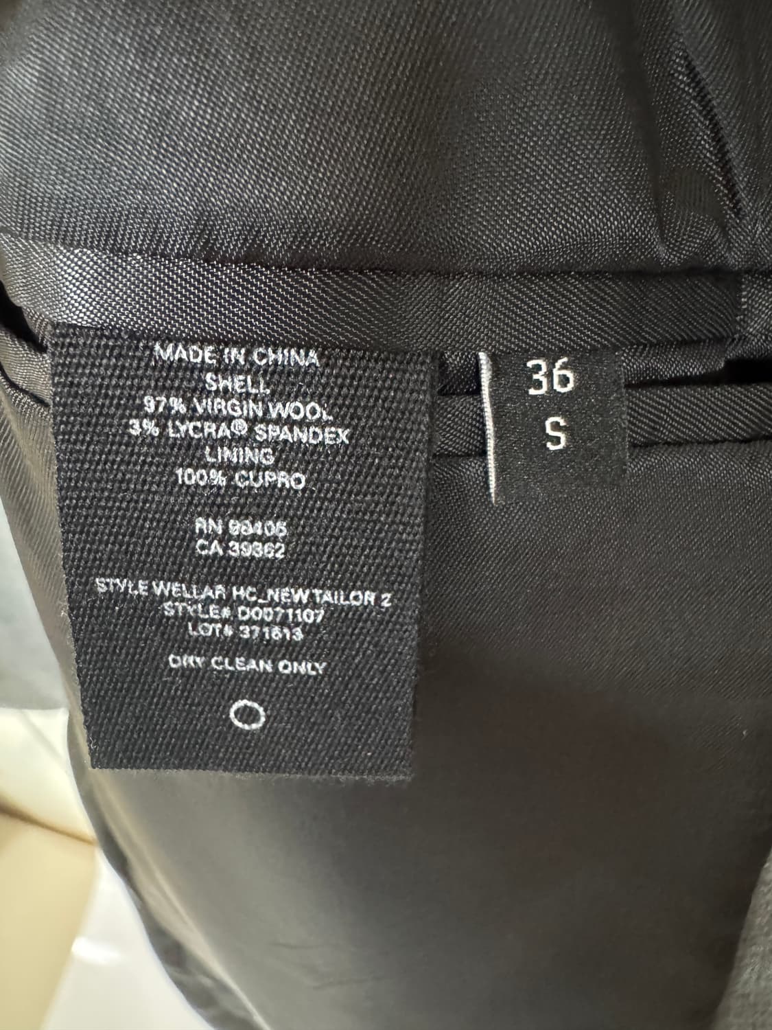 띠어리(Theory) 회색 자켓(뉴테일러) 36S 사이즈 상품이미지4