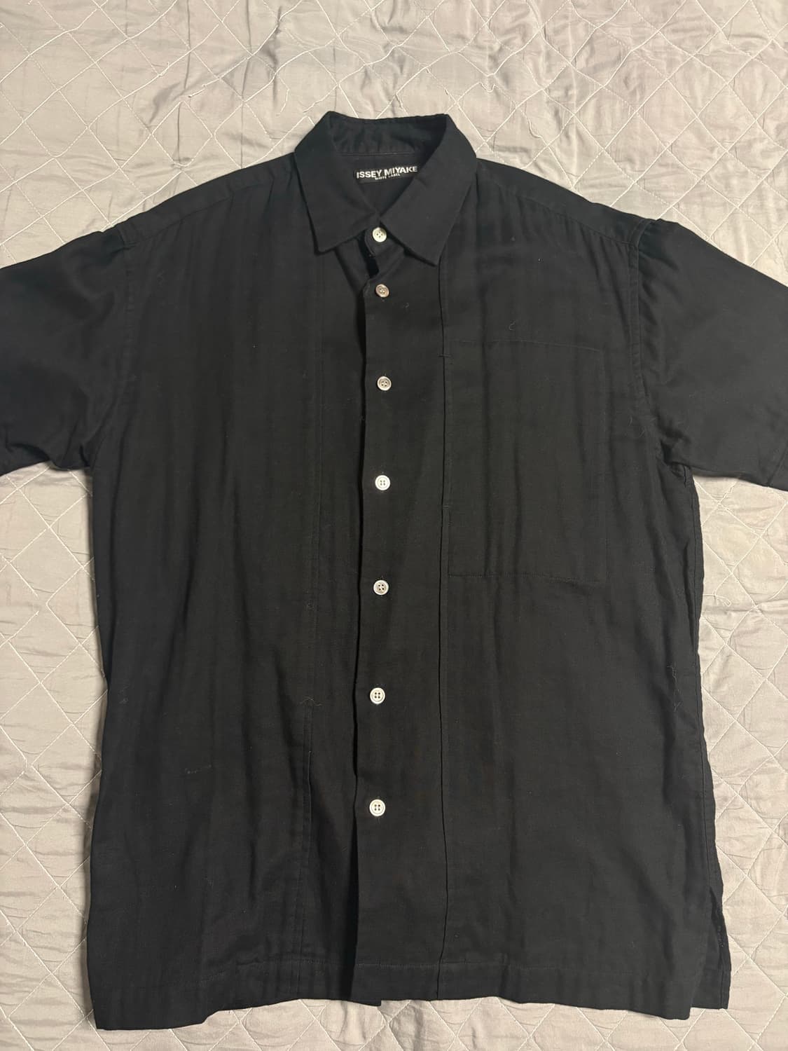 이세이 미야케 맨즈 화이트라벨 반팔 셔츠 상품이미지1