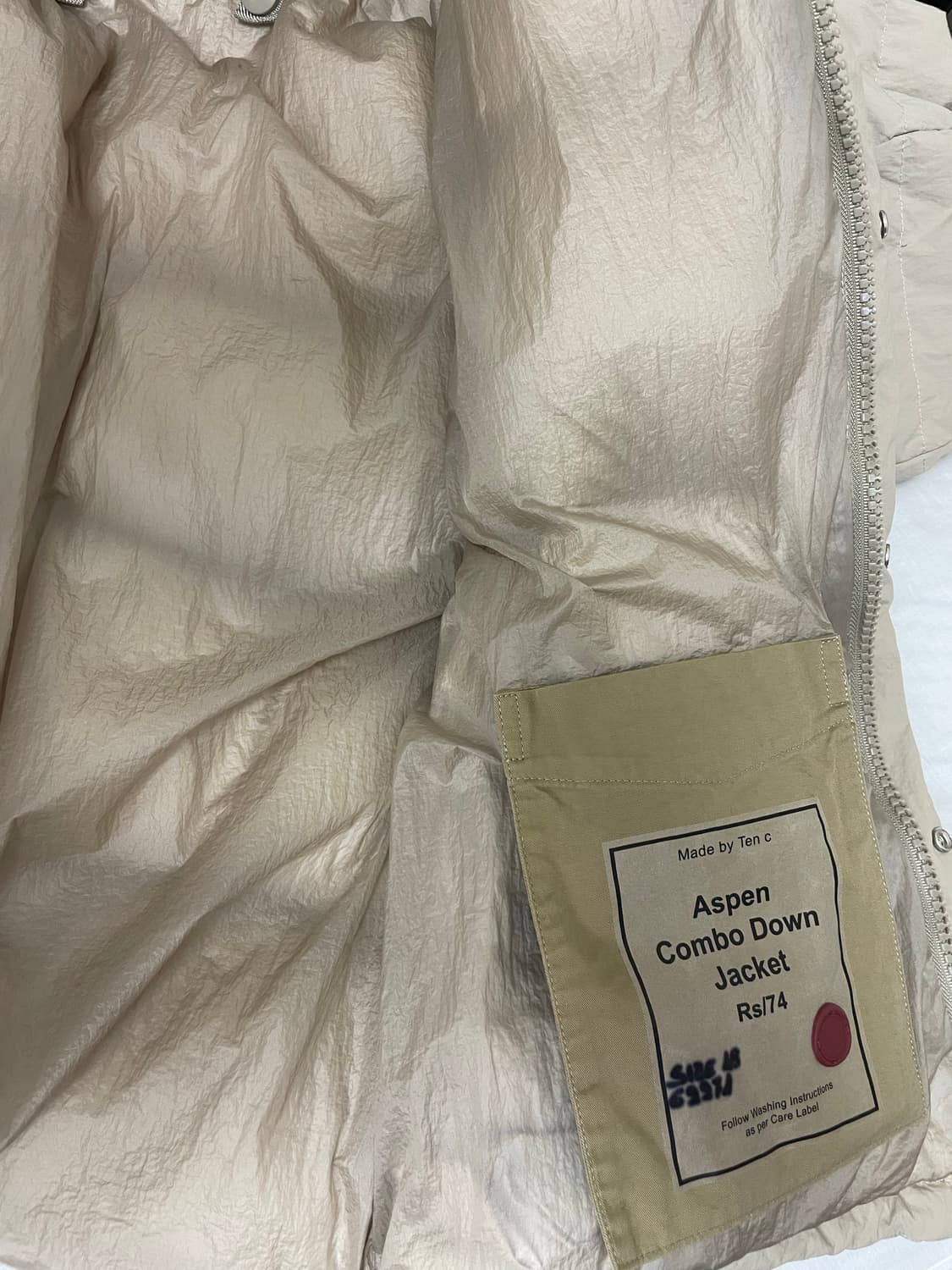 텐씨 아스펜 콤보 다운 패딩 상품이미지9