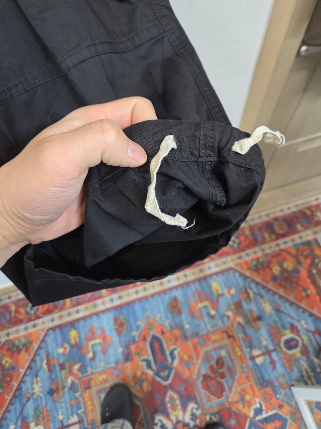 일본빈티지 심플 여성 핀턱 카고 벌룬팬츠 m 상품이미지7