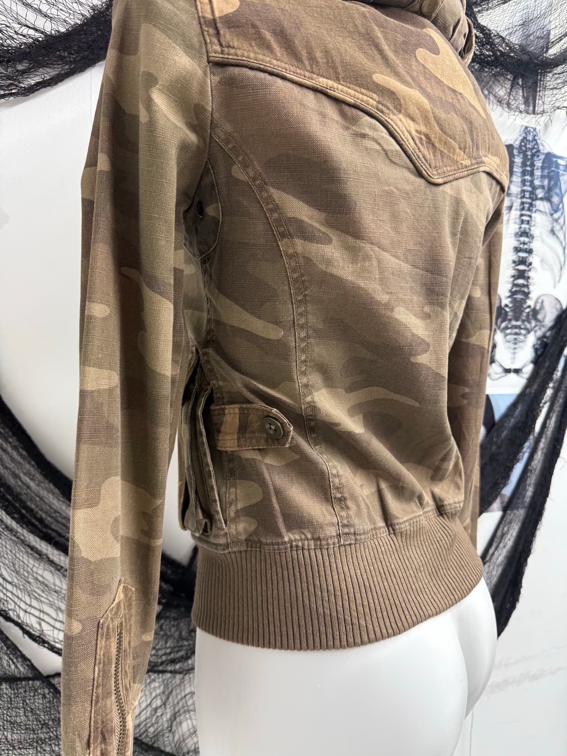 00s cargo pattern twoway jacket 상품이미지4