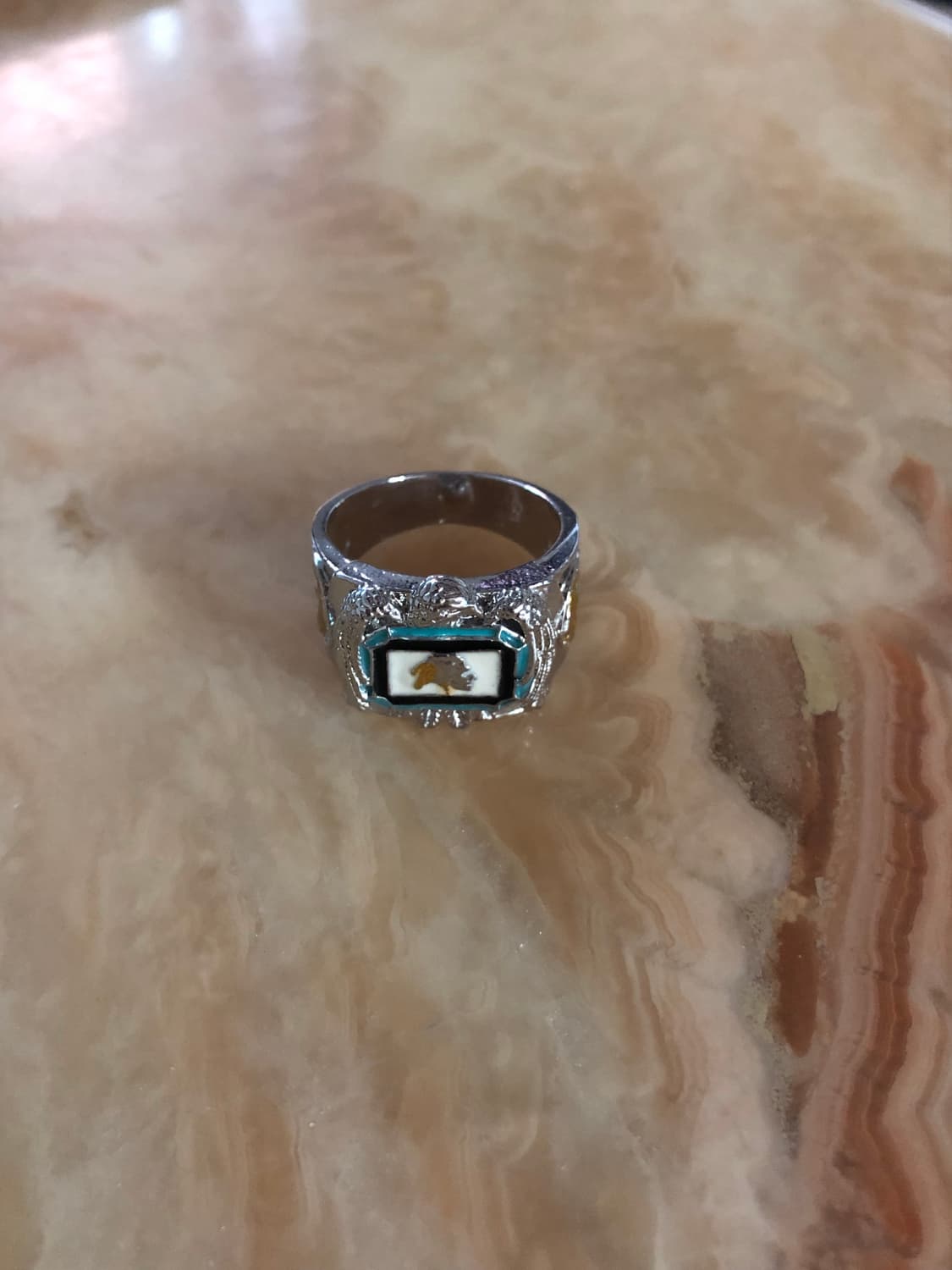     turquoise horse ring 상품이미지1