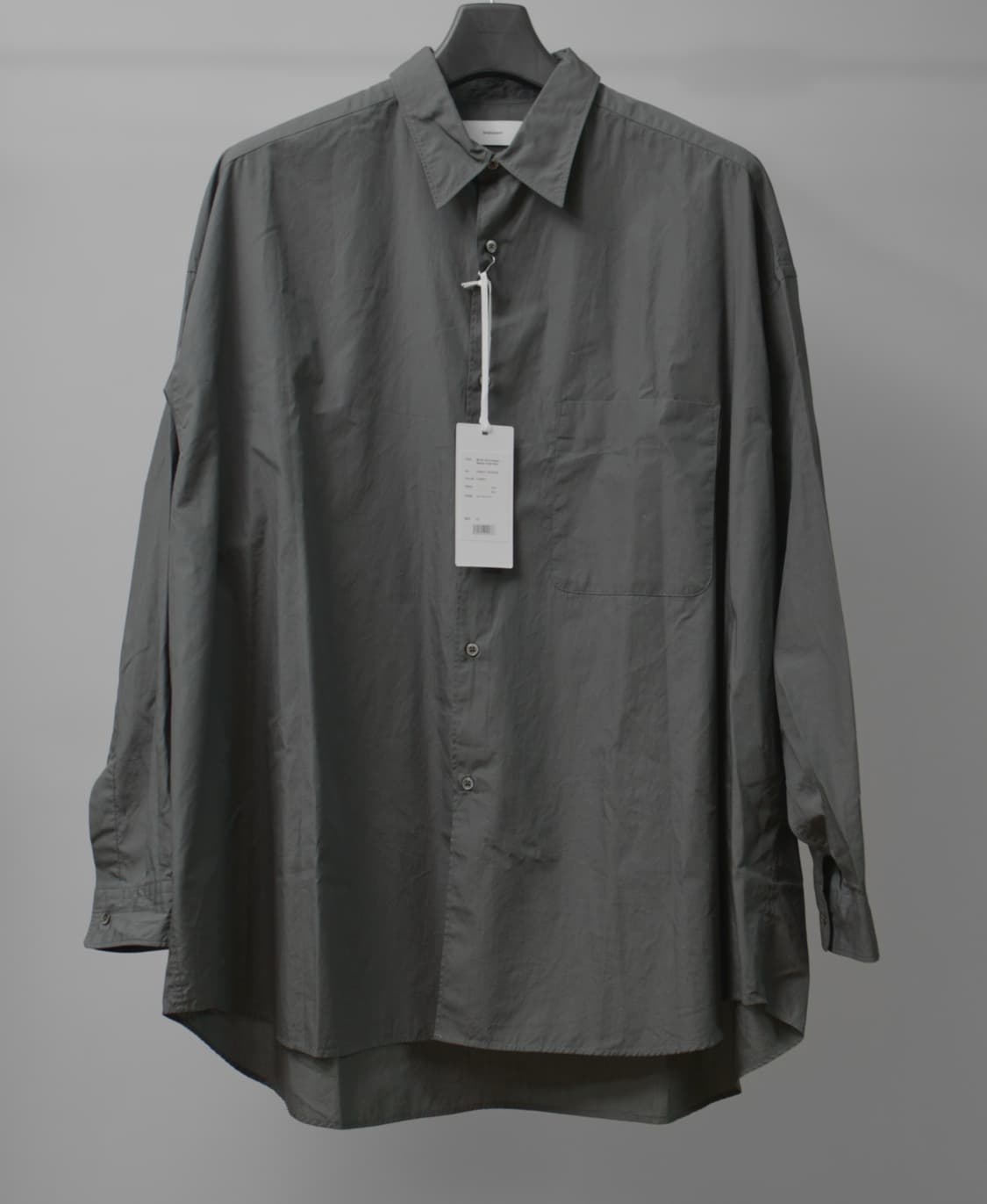 그라프 페이퍼 오버사이즈 셔츠 여러칼라 상품이미지7