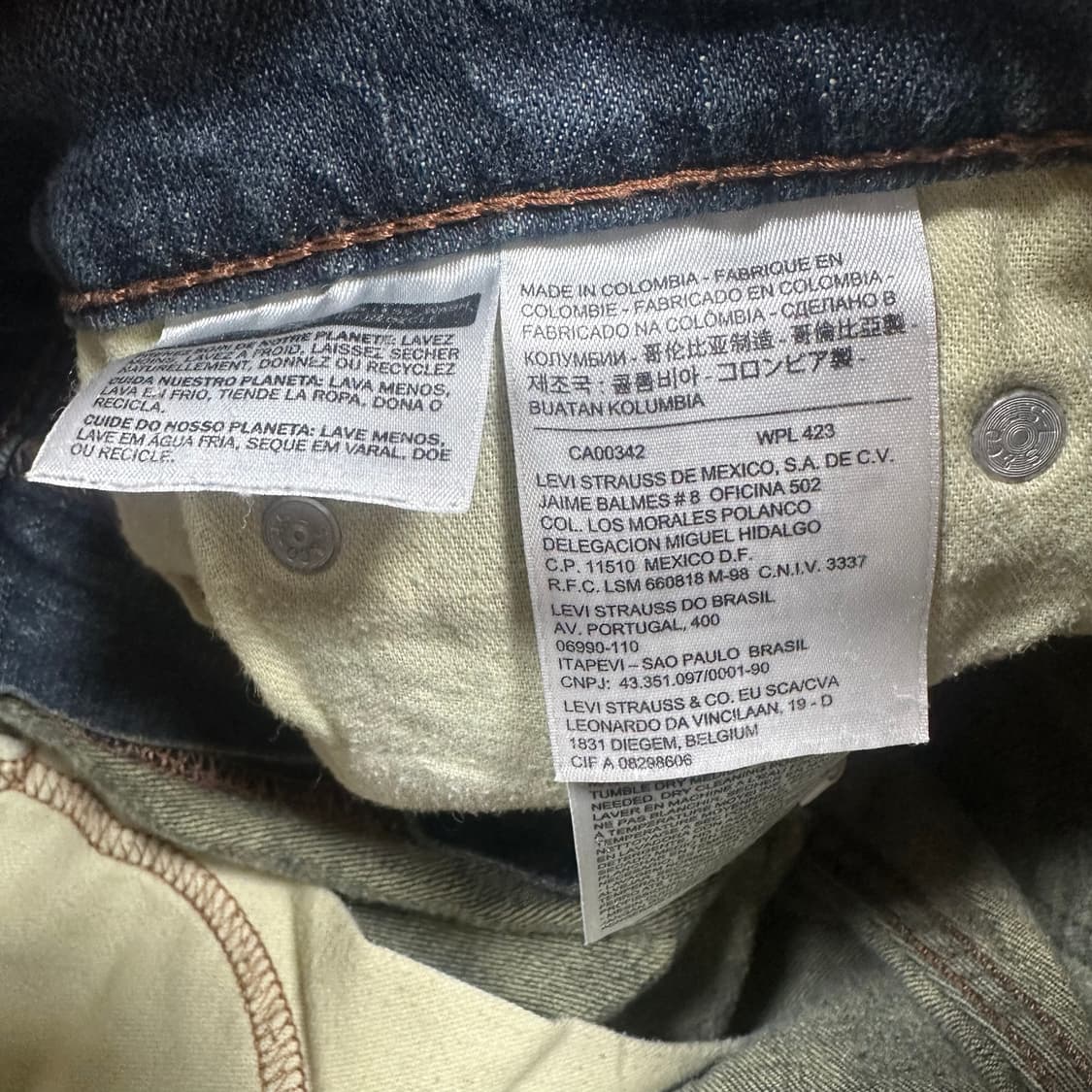 ✨ (바배) 리바이스 511 데님 팬츠  상품이미지4