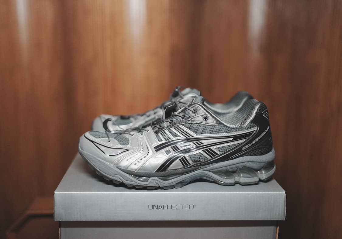아식스 언어펙티드 젤카야노14 실버문 275사이즈 상품이미지6