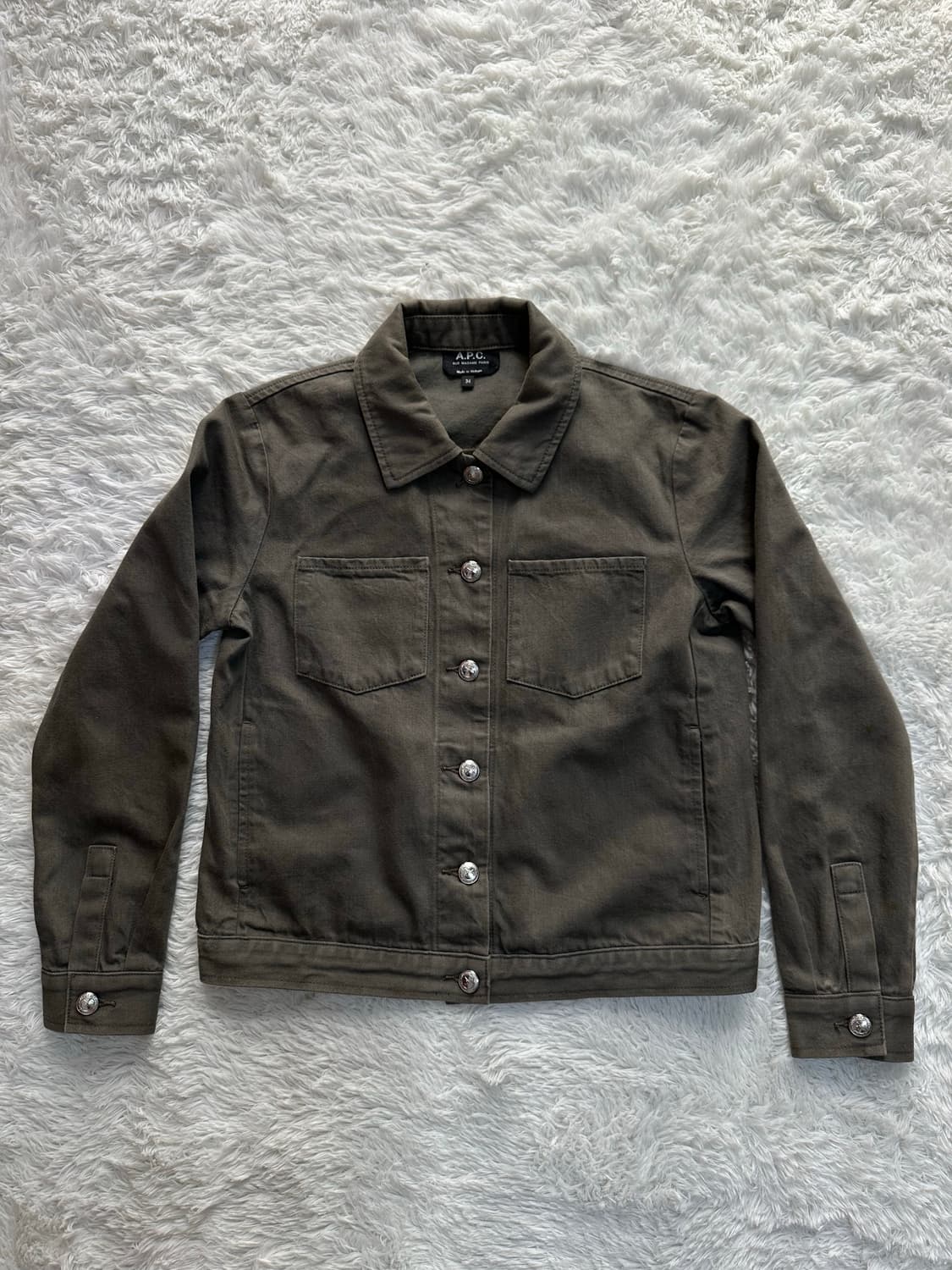 A.P.C. 여성 면 자켓 36사이즈 상품이미지1