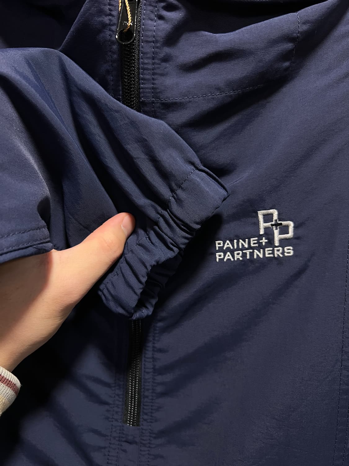 [L]L.L.Bean USA 엘엘빈 네이비 나일론 후드 아노락 자켓 상품이미지3