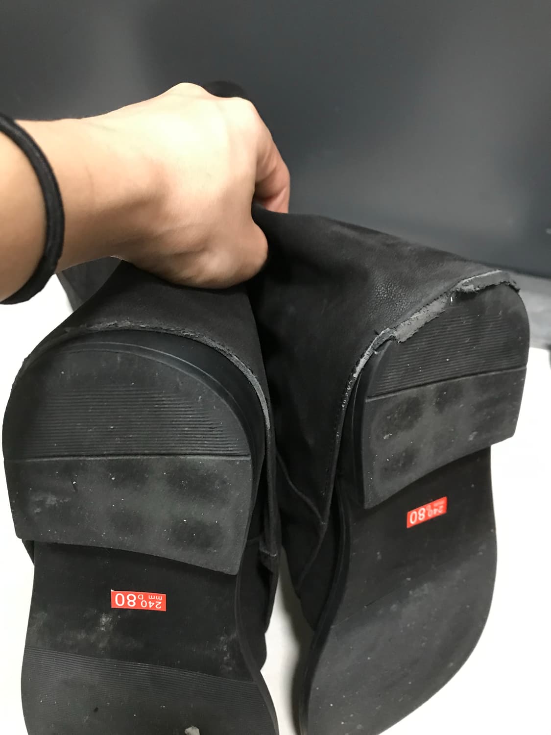 빈티지 쪼리부츠240mm 상품이미지4